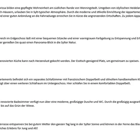 Clivia - Fernsicht 4a, App 1 Wenningstedt-Braderup